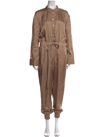 Cinq à Sept Mock Neck Jumpsuit