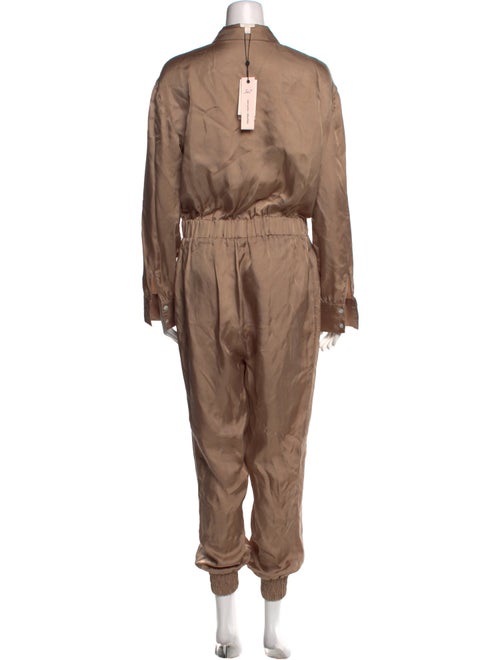 Cinq à Sept Mock Neck Jumpsuit