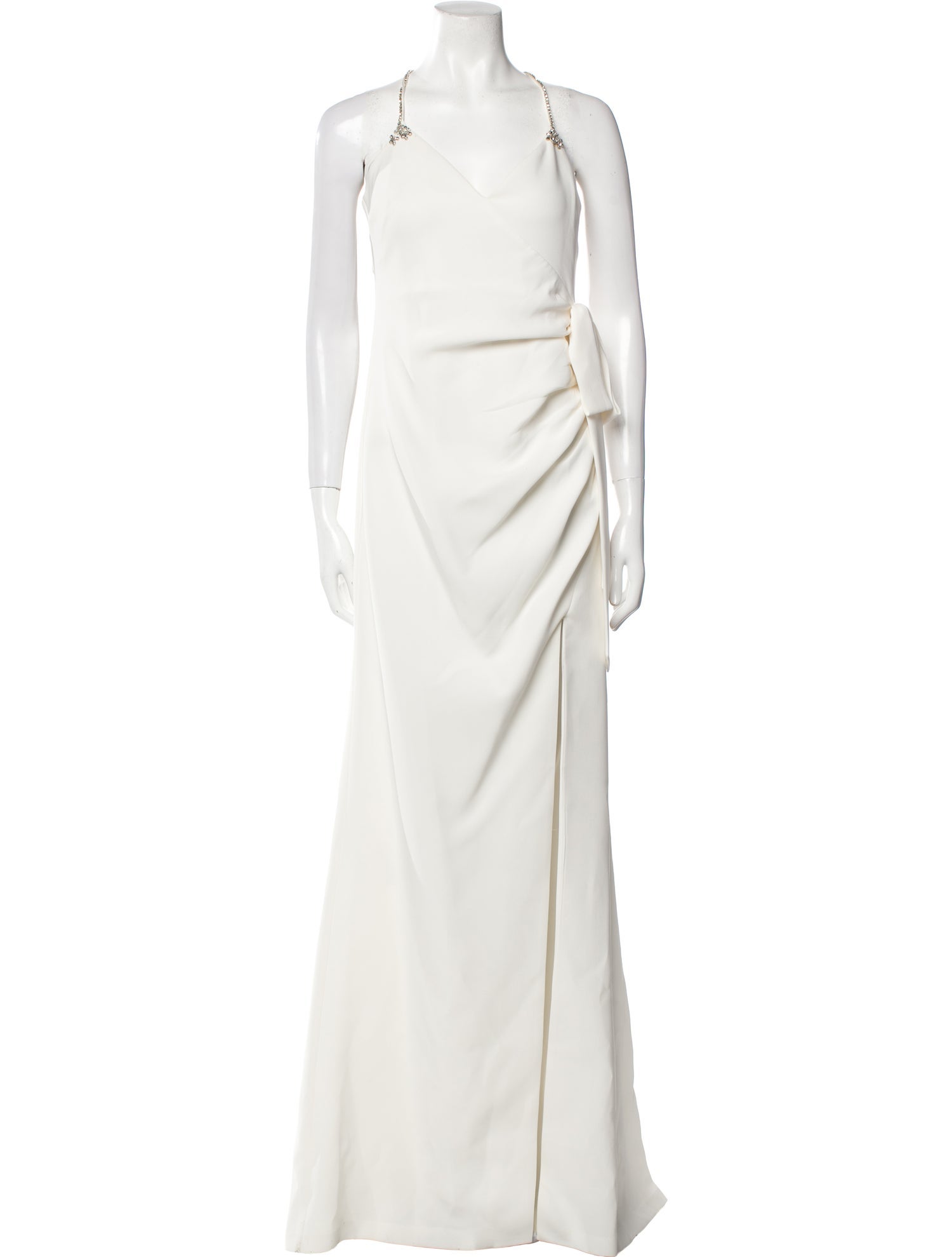 Cinq à Sept V-Neck Long Dress