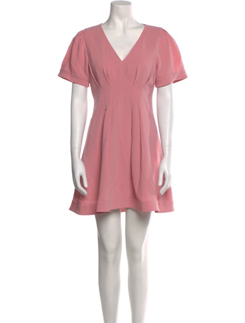 Cinq à Sept V-Neck Mini Dress