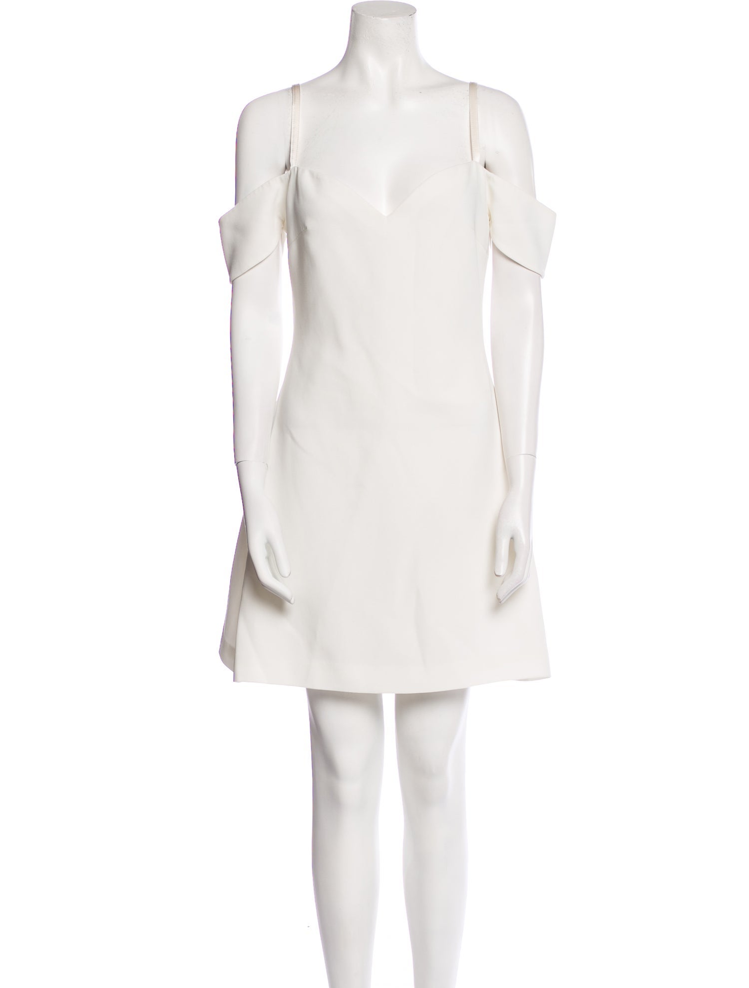 Cinq à Sept Square Neckline Mini Dress