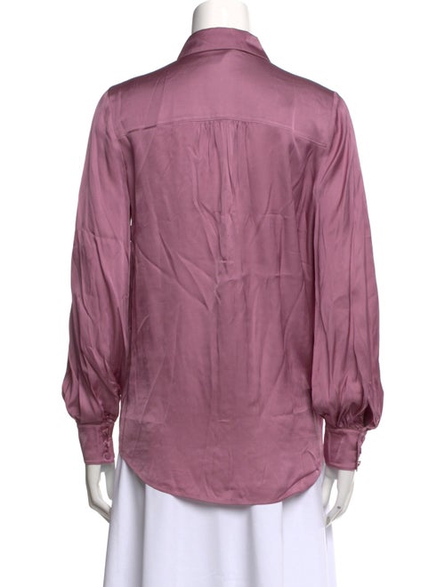 Cinq à Sept Long Sleeve Button-Up Top