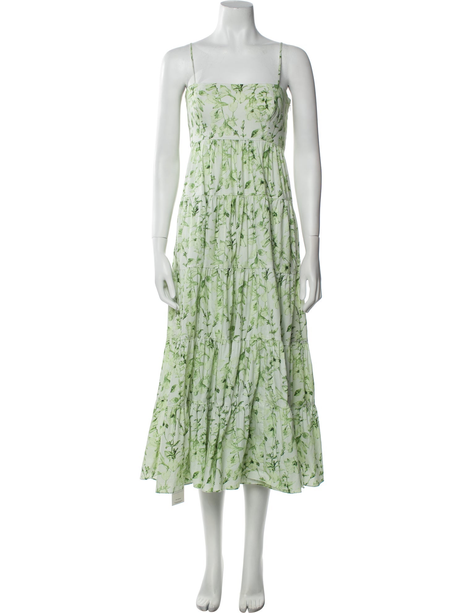 Cinq à Sept Floral Print Long Dress