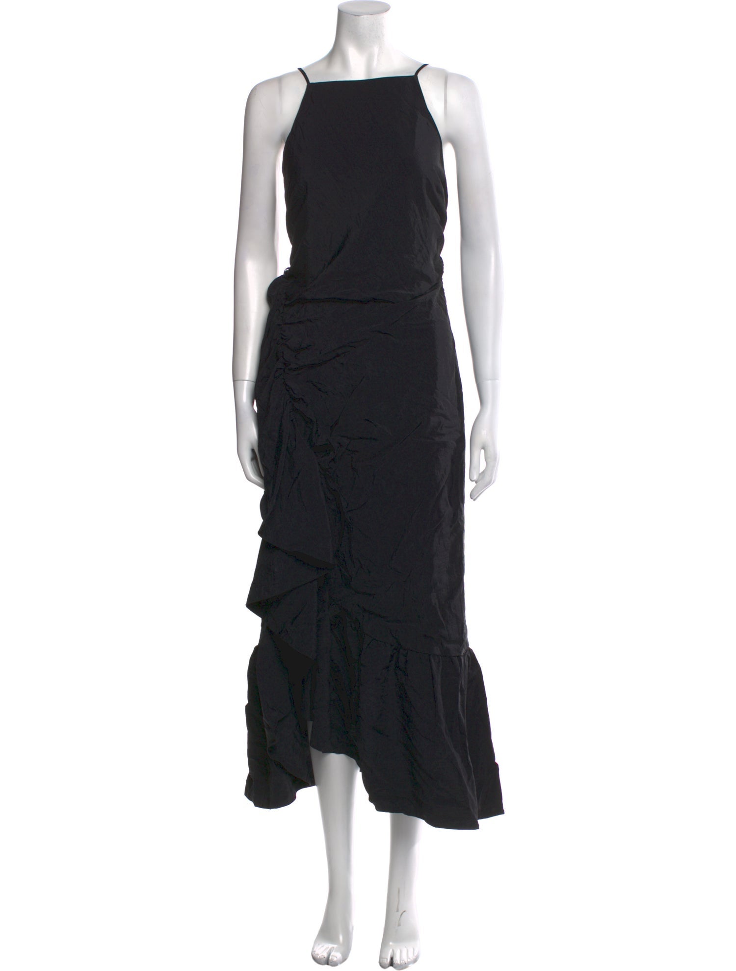 Cinq à Sept Square Neckline Long Dress