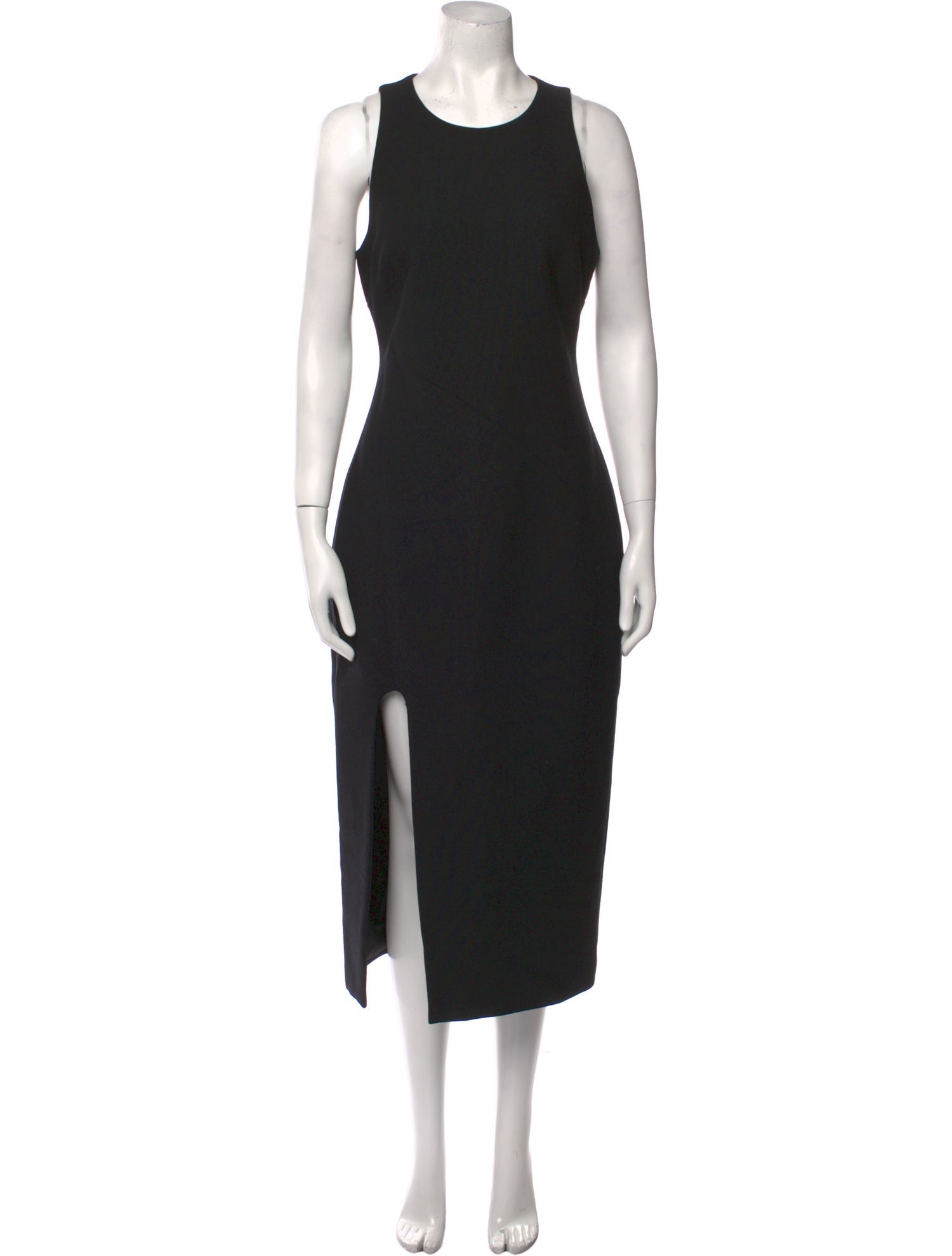 Cinq à Sept Crew Neck Long Dress