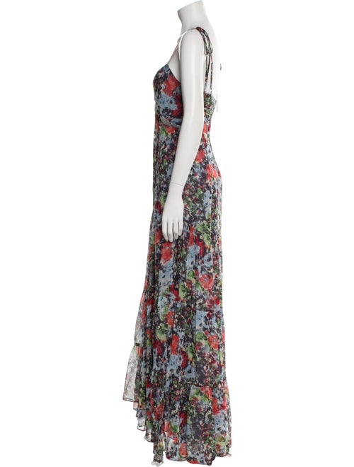 Cinq à Sept Silk Long Dress