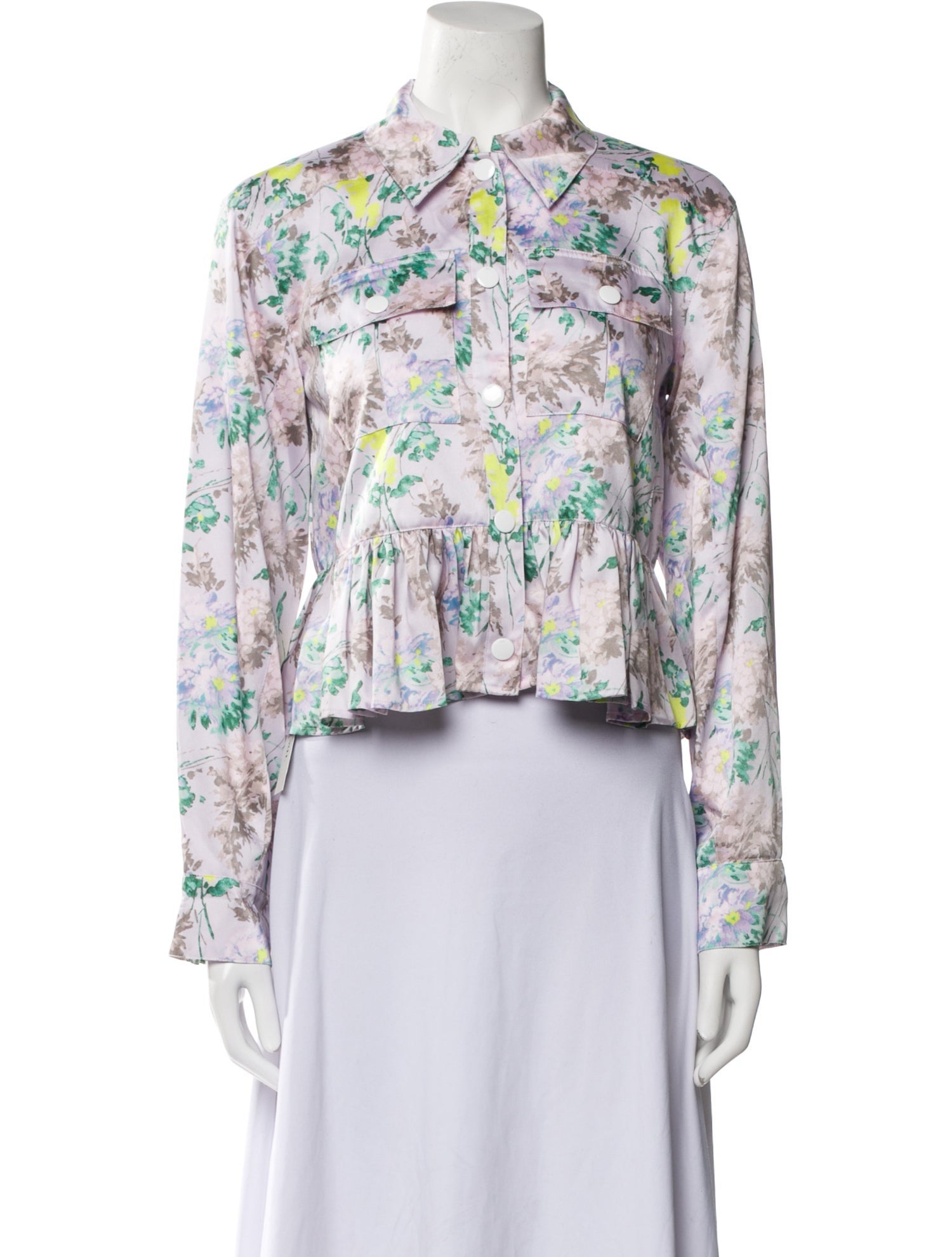 Cinq à Sept Floral Print Evening Jacket