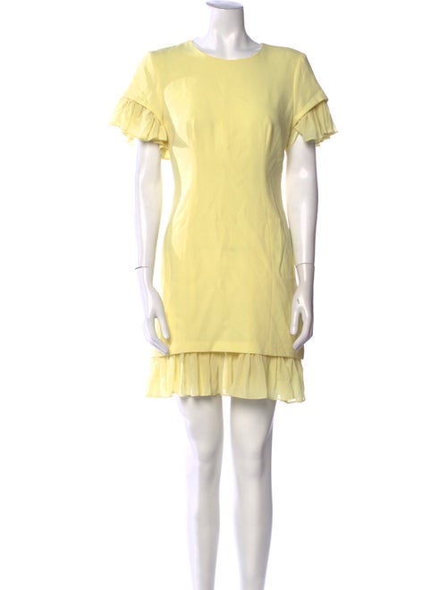 Cinq à Sept Crew Neck Mini Dress