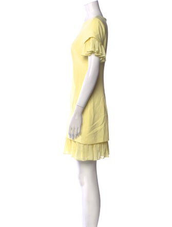 Cinq à Sept Crew Neck Mini Dress