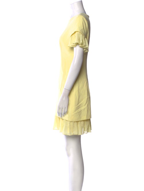 Cinq à Sept Crew Neck Mini Dress