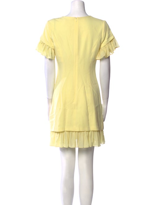 Cinq à Sept Crew Neck Mini Dress