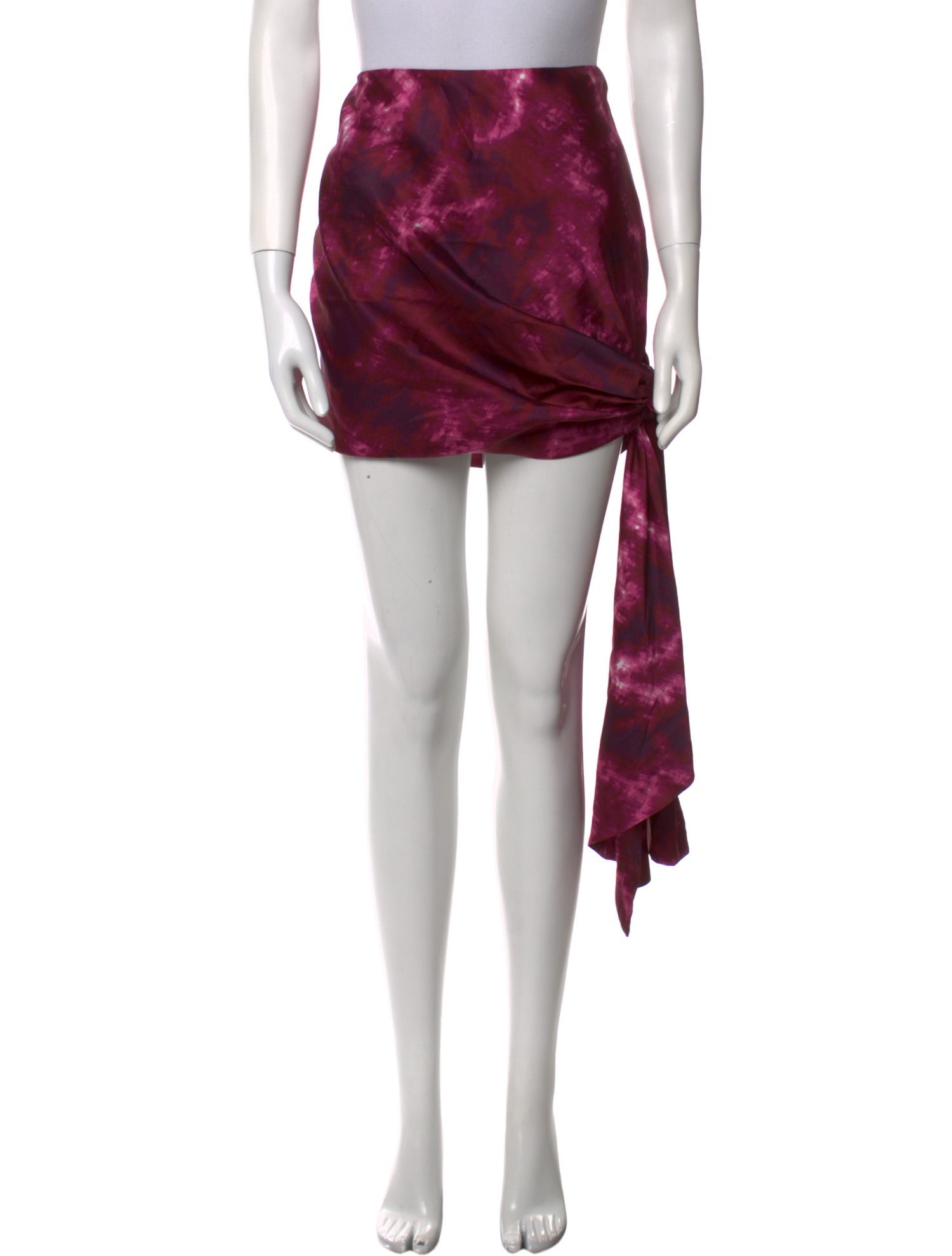 Cinq à Sept Tie-Dye Print Mini Skirt