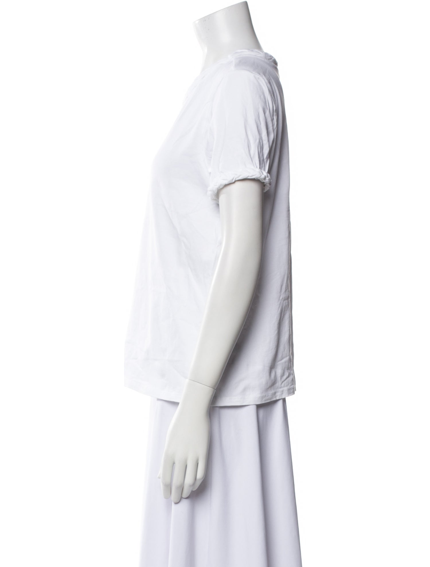 Cinq à Sept Crew Neck Short Sleeve T-Shirt