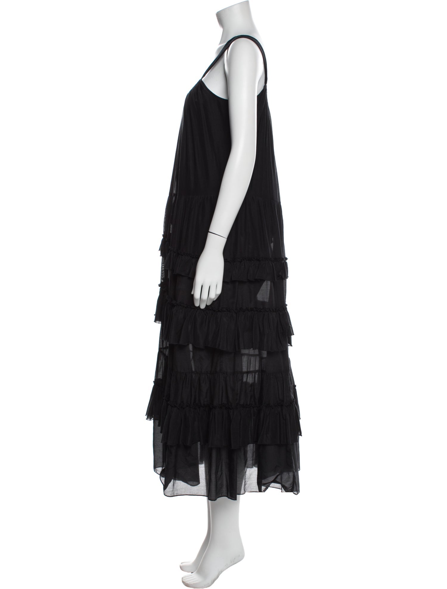 Cinq à Sept Scoop Neck Long Dress