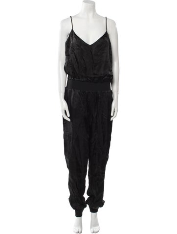 Cinq à Sept Jumpsuits and Rompers V-Neck Jumpsuit XL