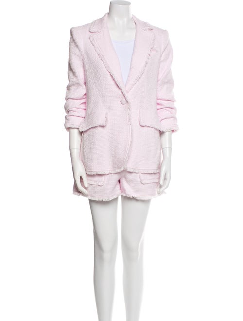 Cinq à Sept Fringe Trim Accent Short Set