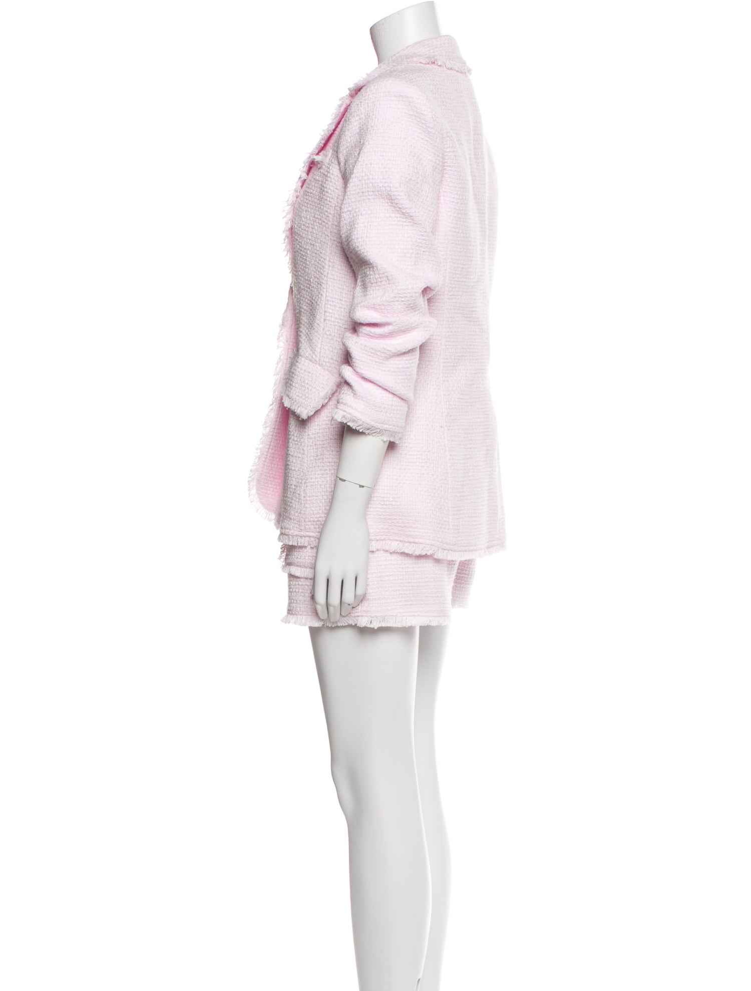 Cinq à Sept Fringe Trim Accent Short Set