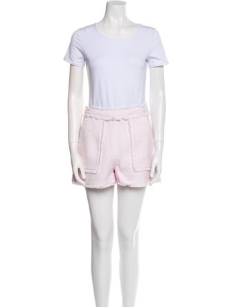 Cinq à Sept Fringe Trim Accent Short Set