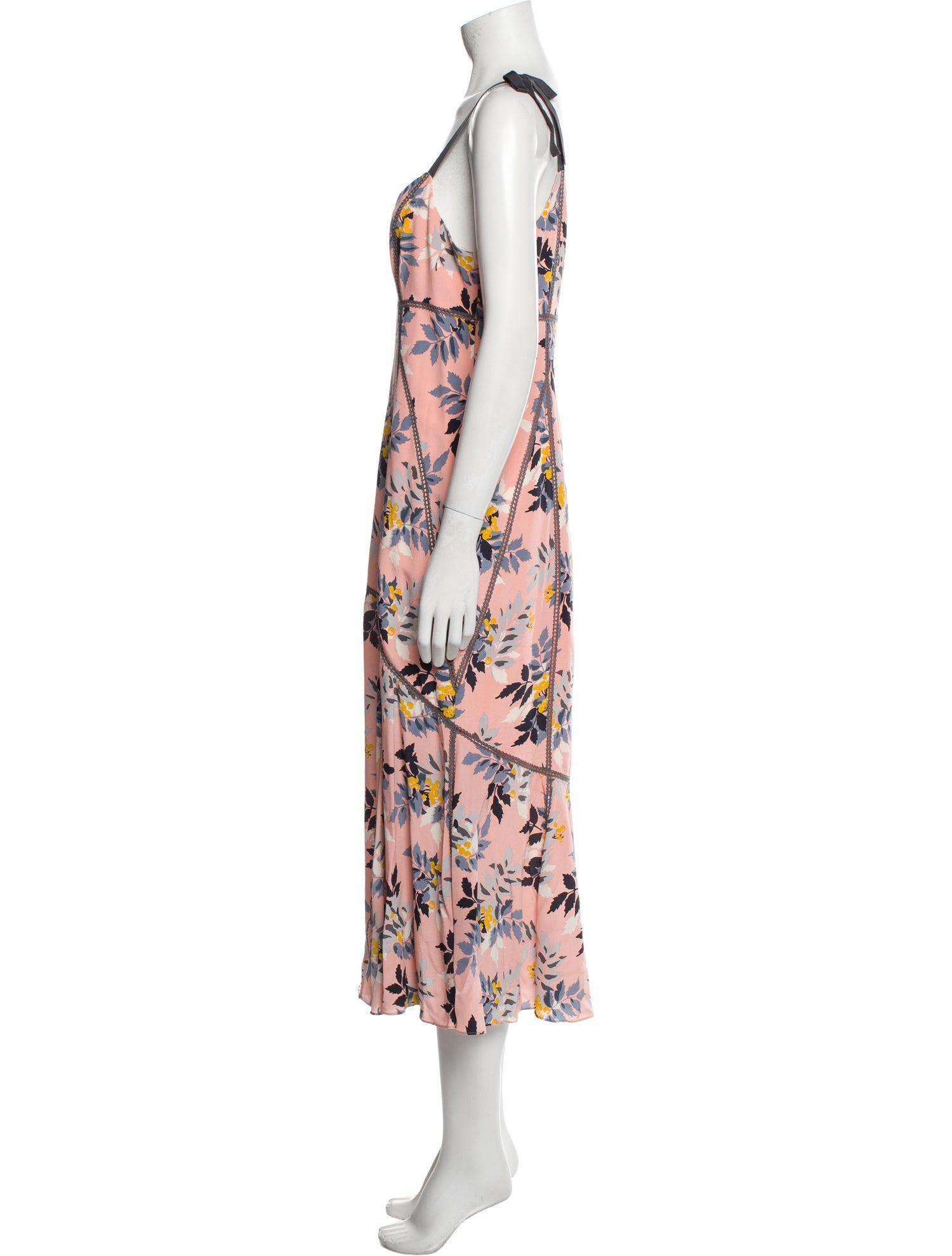 Cinq à Sept Silk Long Dress