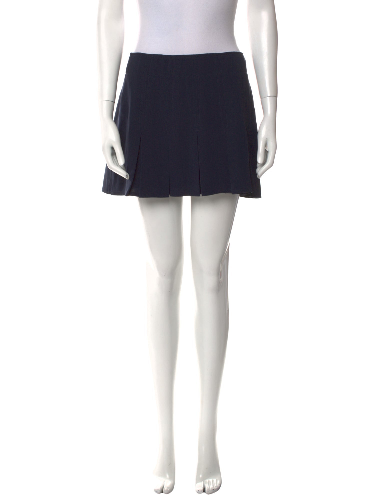 Cinq à Sept Pleated Accents Mini Skirt w/ Tags