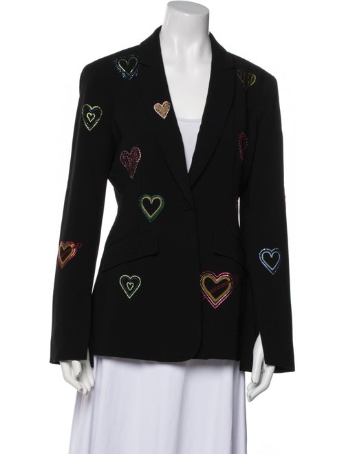 Cinq à Sept Graphic Print Blazer