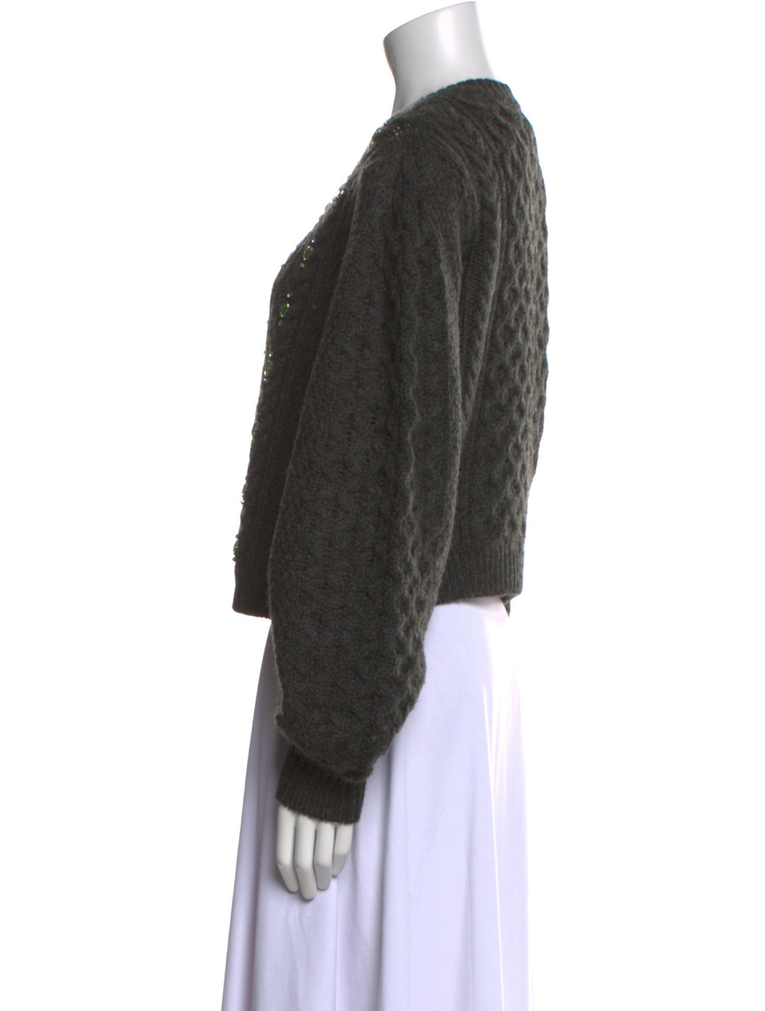 Cinq à Sept Wool Scoop Neck Sweater