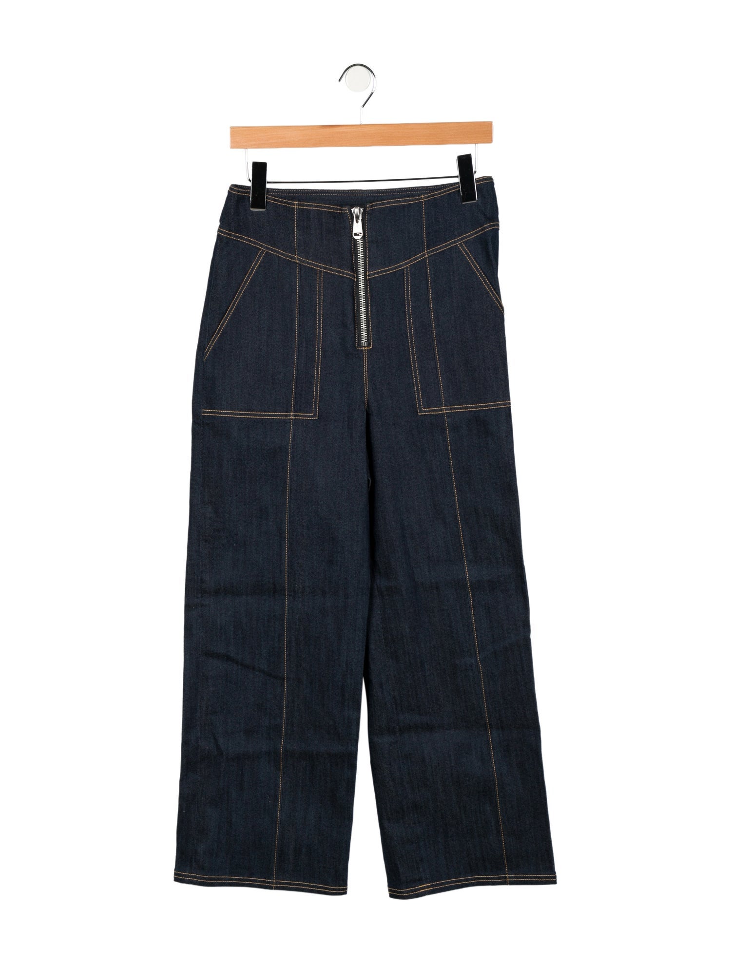 Cinq à Sept High-Rise Wide Leg Jeans
