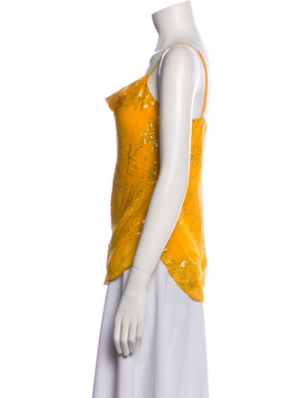 Cinq à Sept Silk Cowl Neck Top