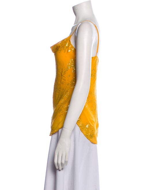 Cinq à Sept Silk Cowl Neck Top