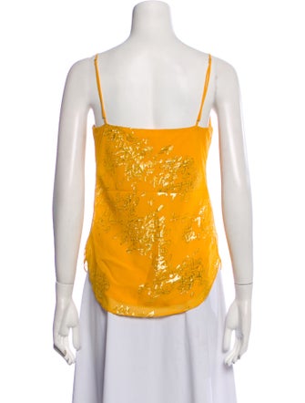 Cinq à Sept Silk Cowl Neck Top