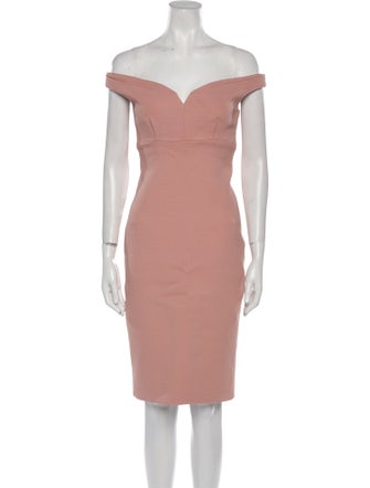Cinq à Sept Off-The-Shoulder Knee-Length Dress