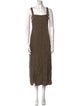 Cinq à Sept Square Neckline Long Dress