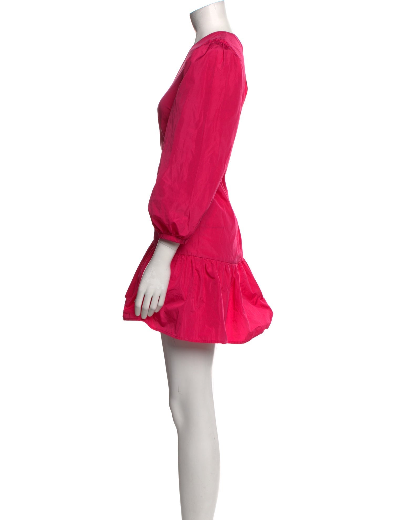 Cinq à Sept Crew Neck Mini Dress