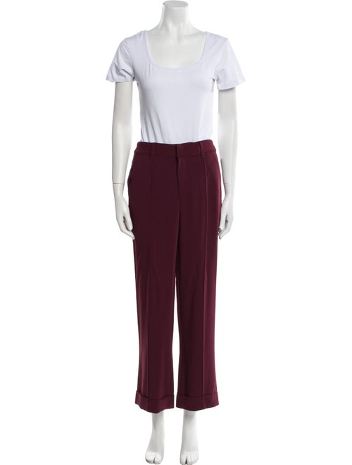 Cinq à Sept Wool Crystal Embellishments Pantsuit