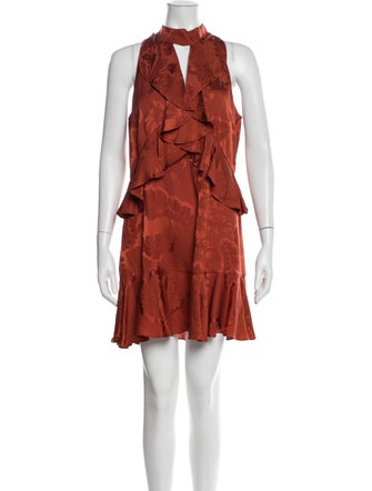 Cinq à Sept Silk Mini Dress