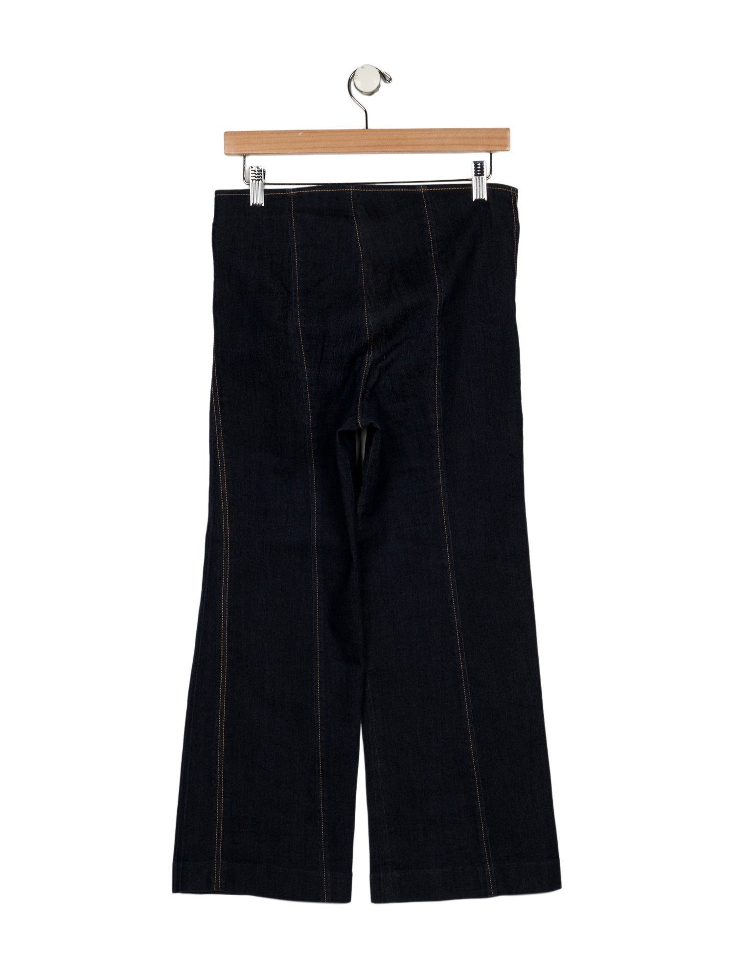 Cinq à Sept Mid-Rise Wide Leg Jeans