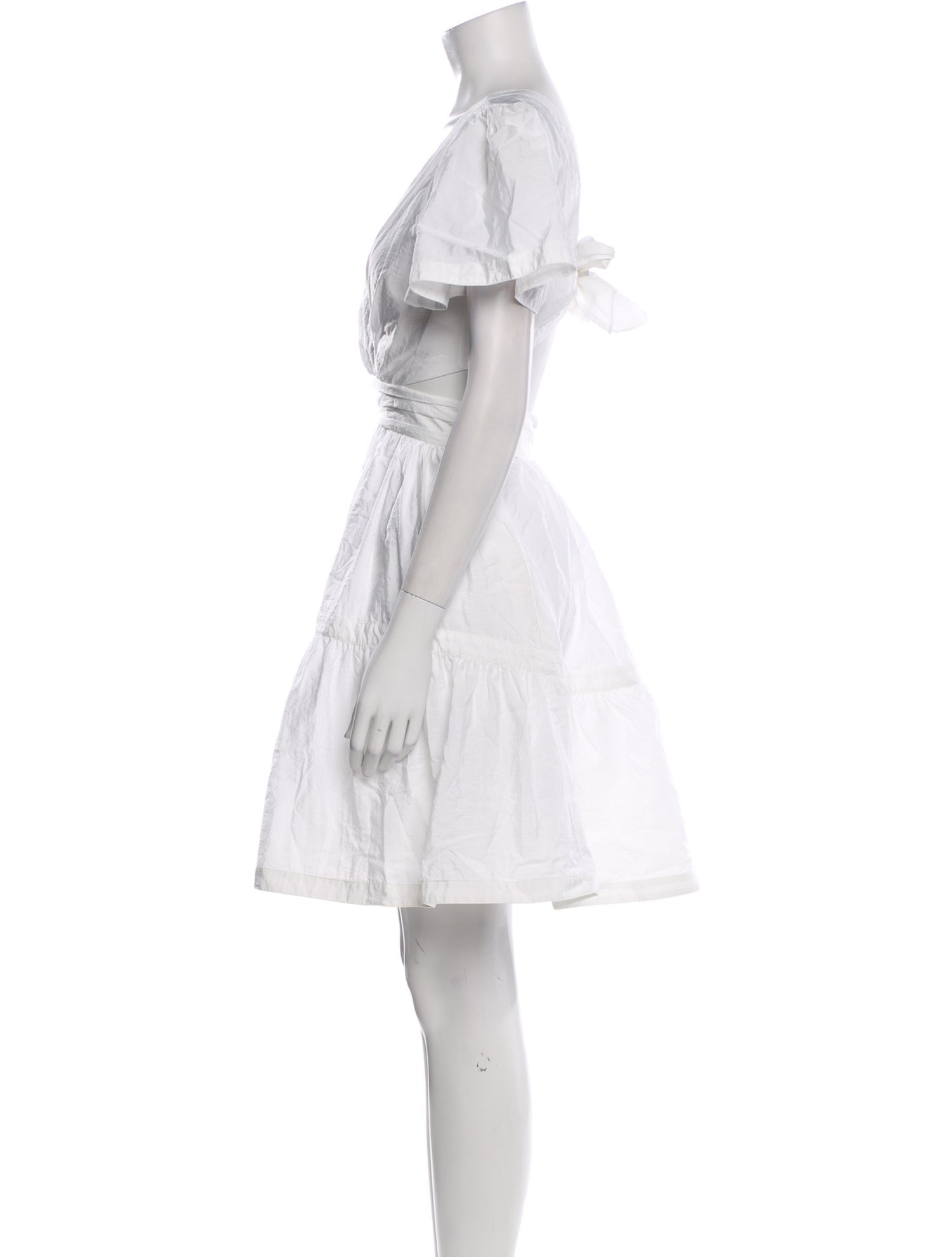 Cinq à Sept V-Neck Midi Length Dress