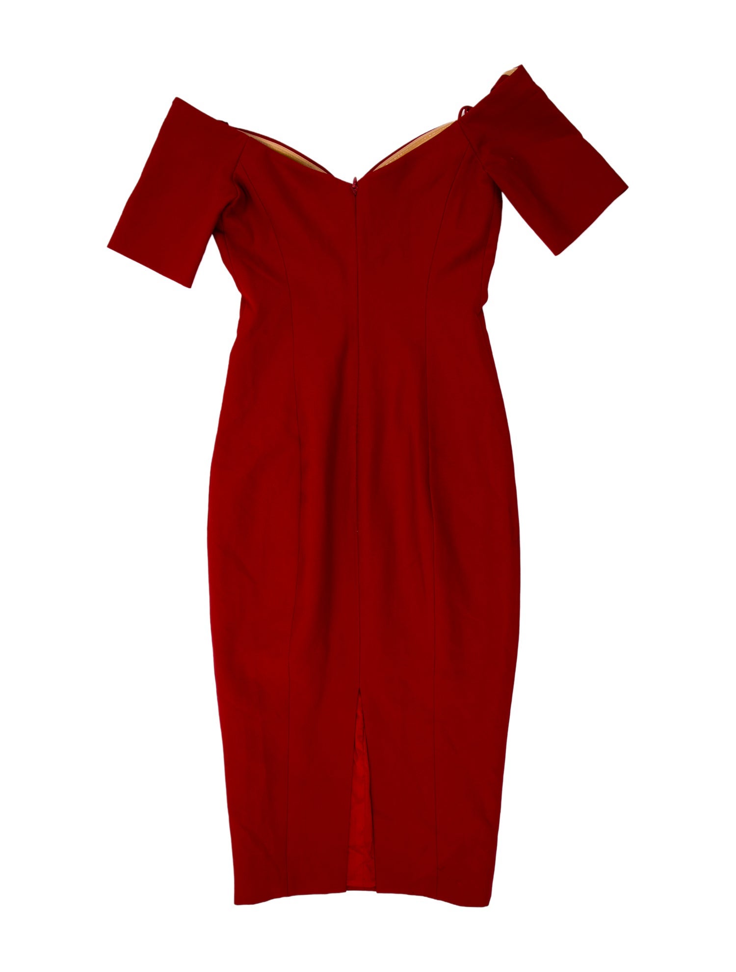 Cinq à Sept V-Neck Knee-Length Dress