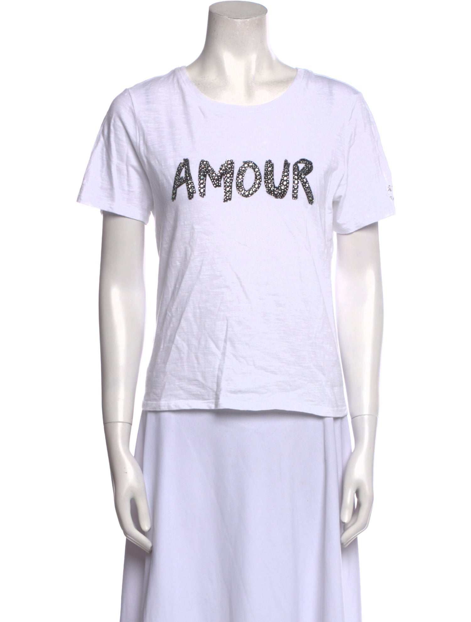 Cinq à Sept Graphic Print Crew Neck T-Shirt