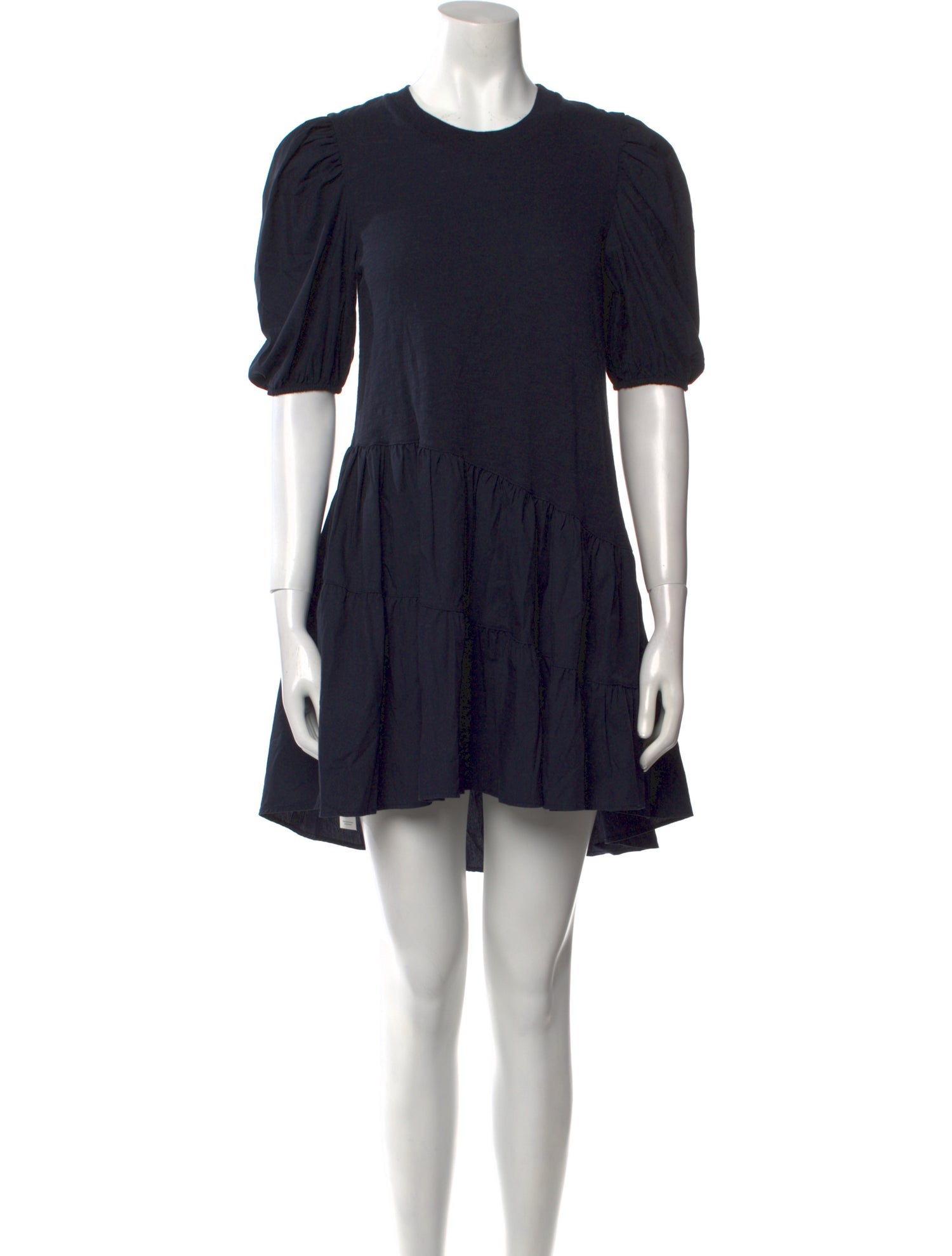 Cinq à Sept Crew Neck Mini Dress