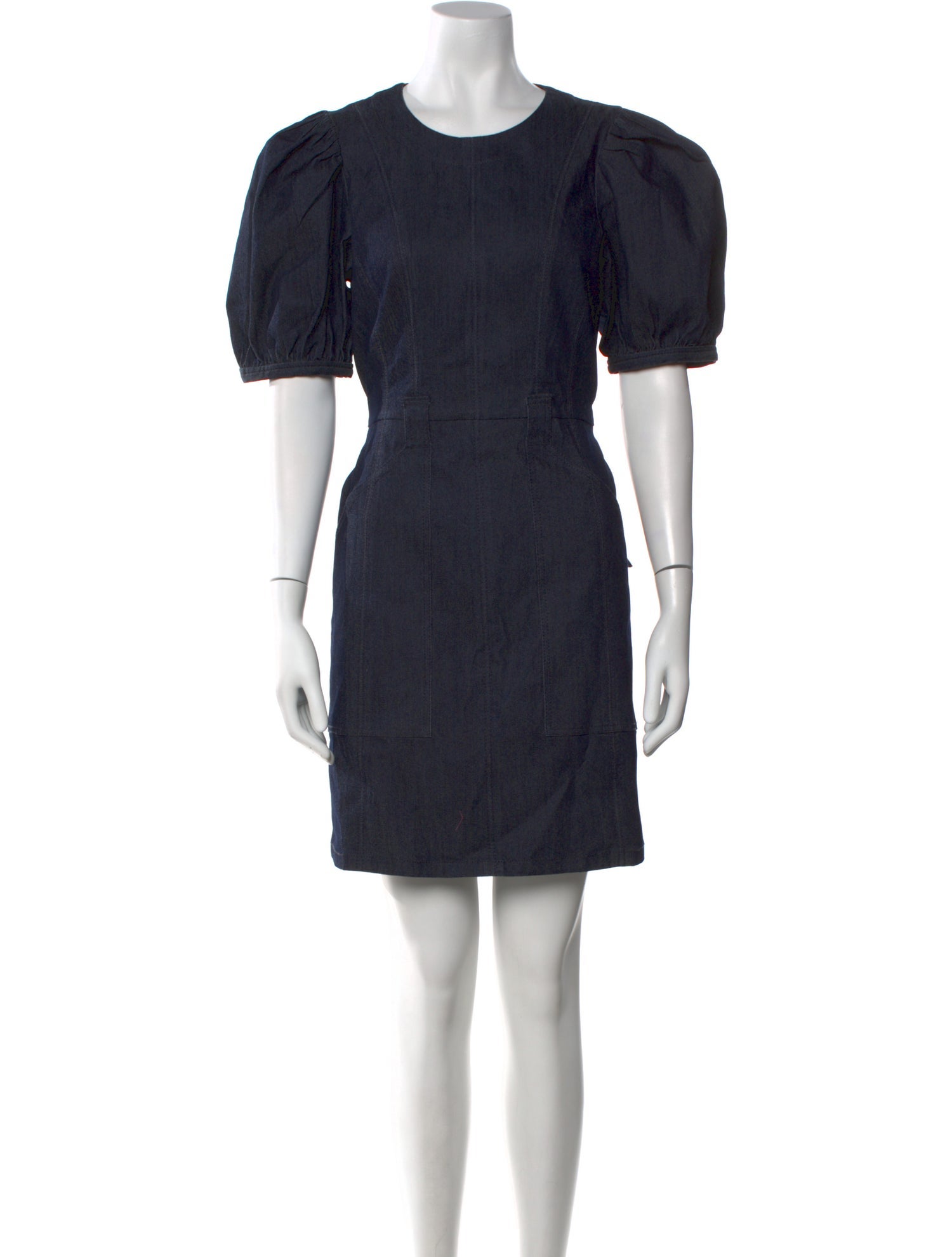 Cinq à Sept Crew Neck Mini Dress