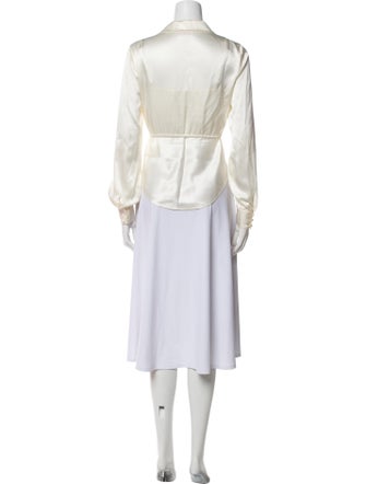 Cinq à Sept Silk Ruffle Embellishment Set