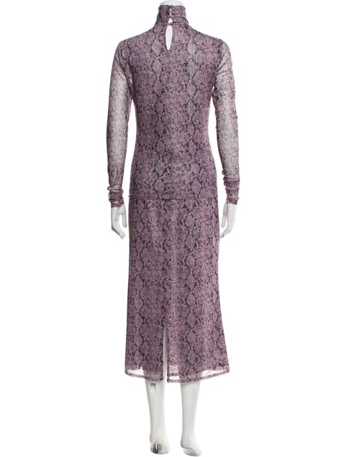 Cinq à Sept Animal Print Skirt Set