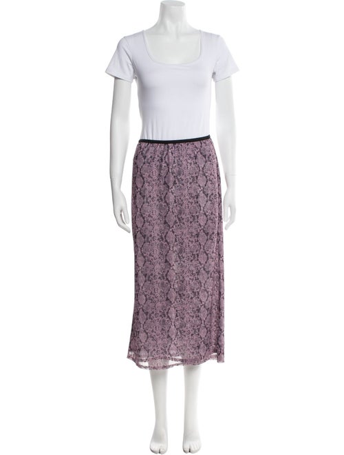 Cinq à Sept Animal Print Skirt Set