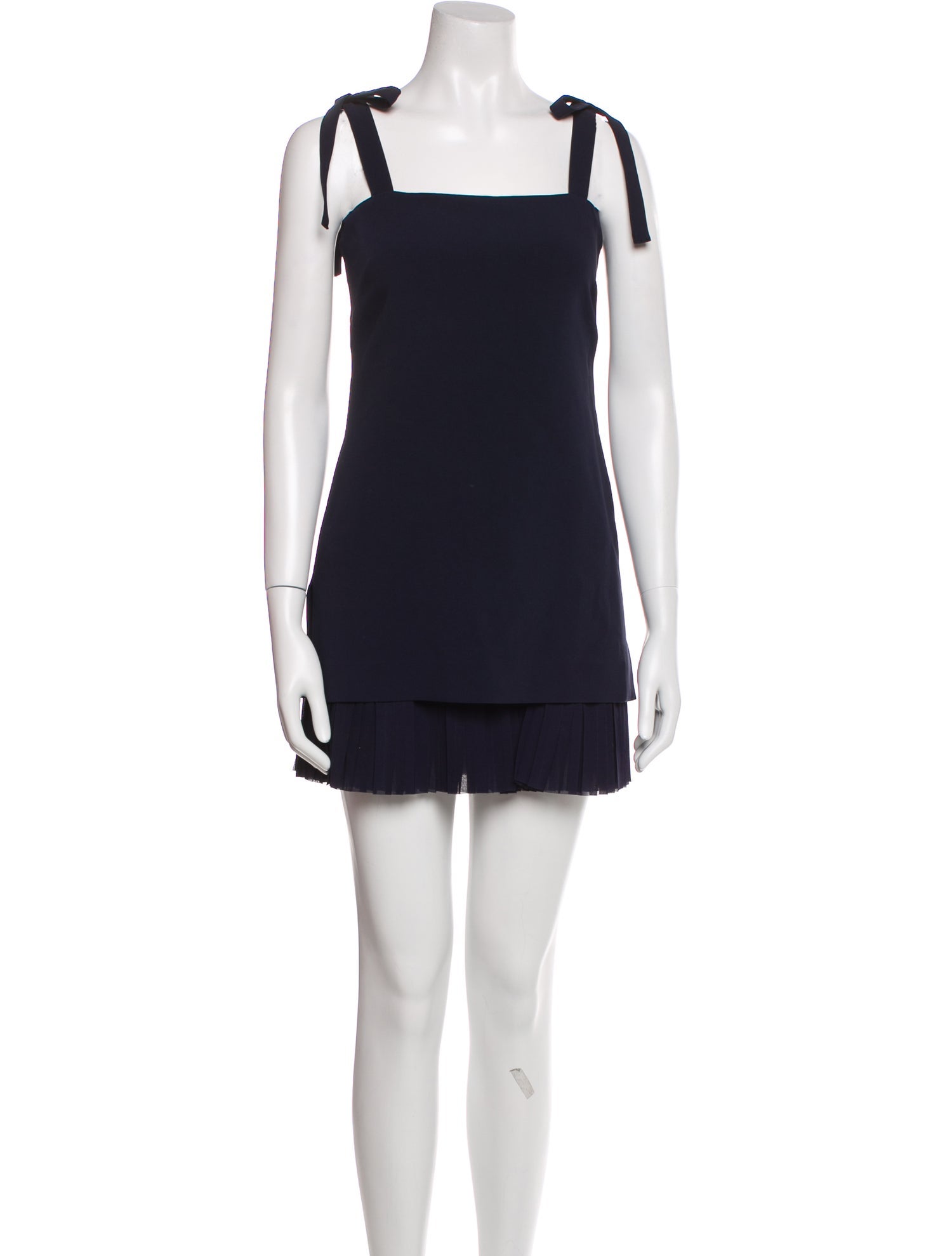 Cinq à Sept Square Neckline Mini Dress