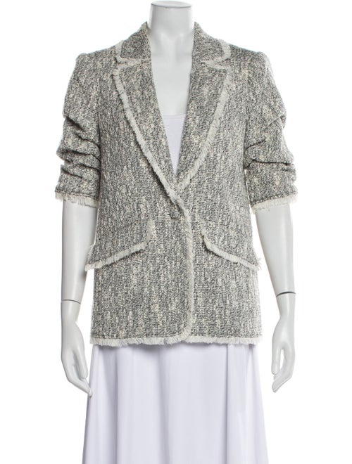 Cinq à Sept Tweed Tweed Pattern Blazer