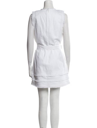 Cinq à Sept Crew Neck Mini Dress