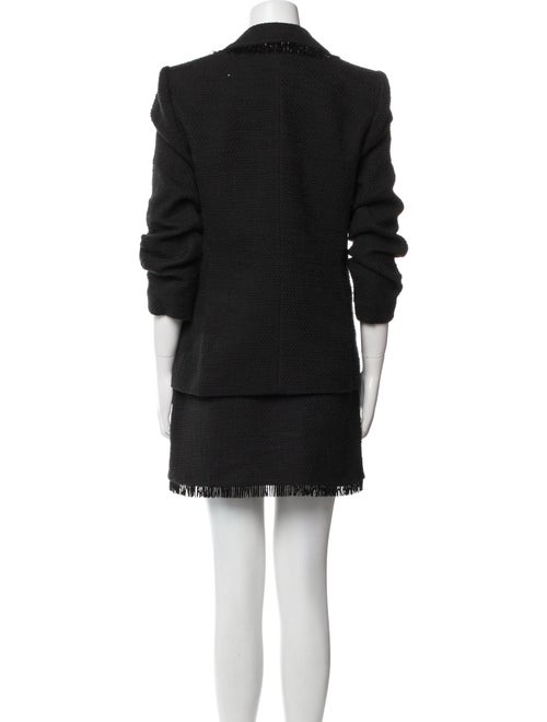 Cinq à Sept Tassel Accents Skirt Set