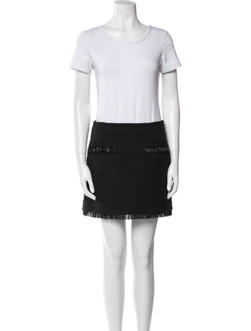 Cinq à Sept Tassel Accents Skirt Set