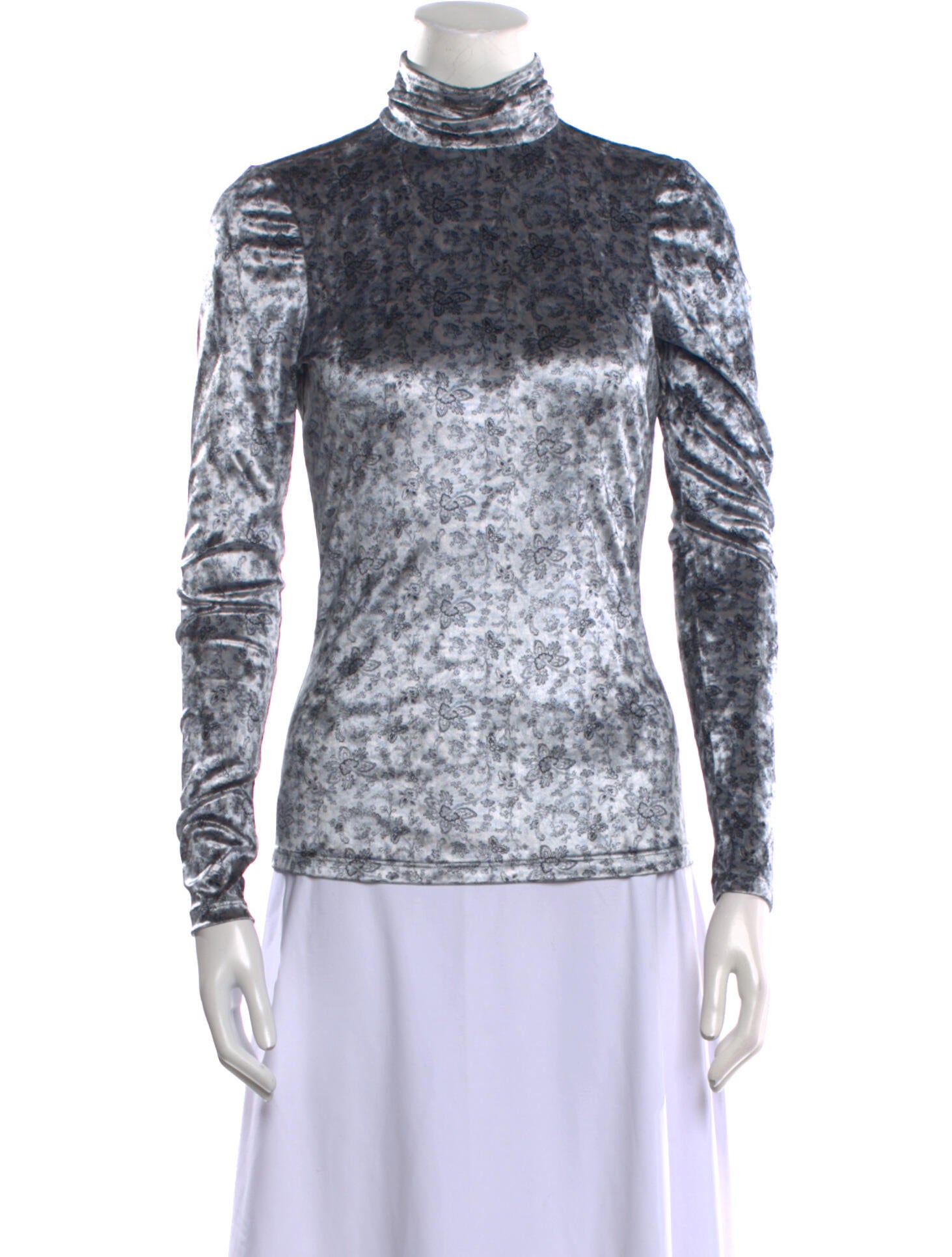 Cinq à Sept Turtleneck Long Sleeve Sweatshirt